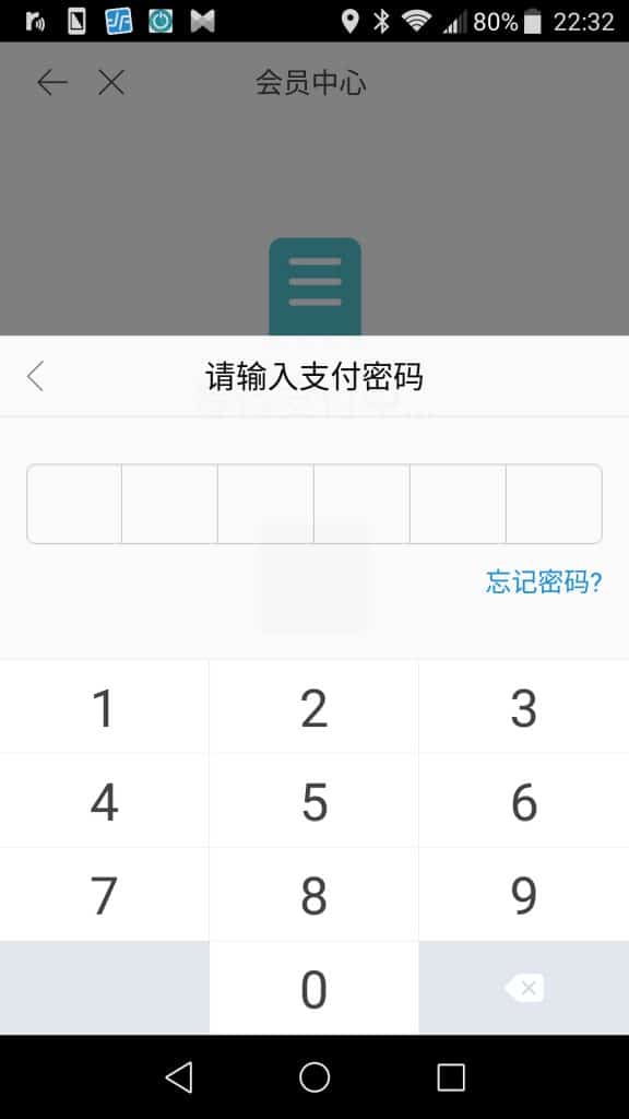 支付宝(Alipay)で支払いをしてみた